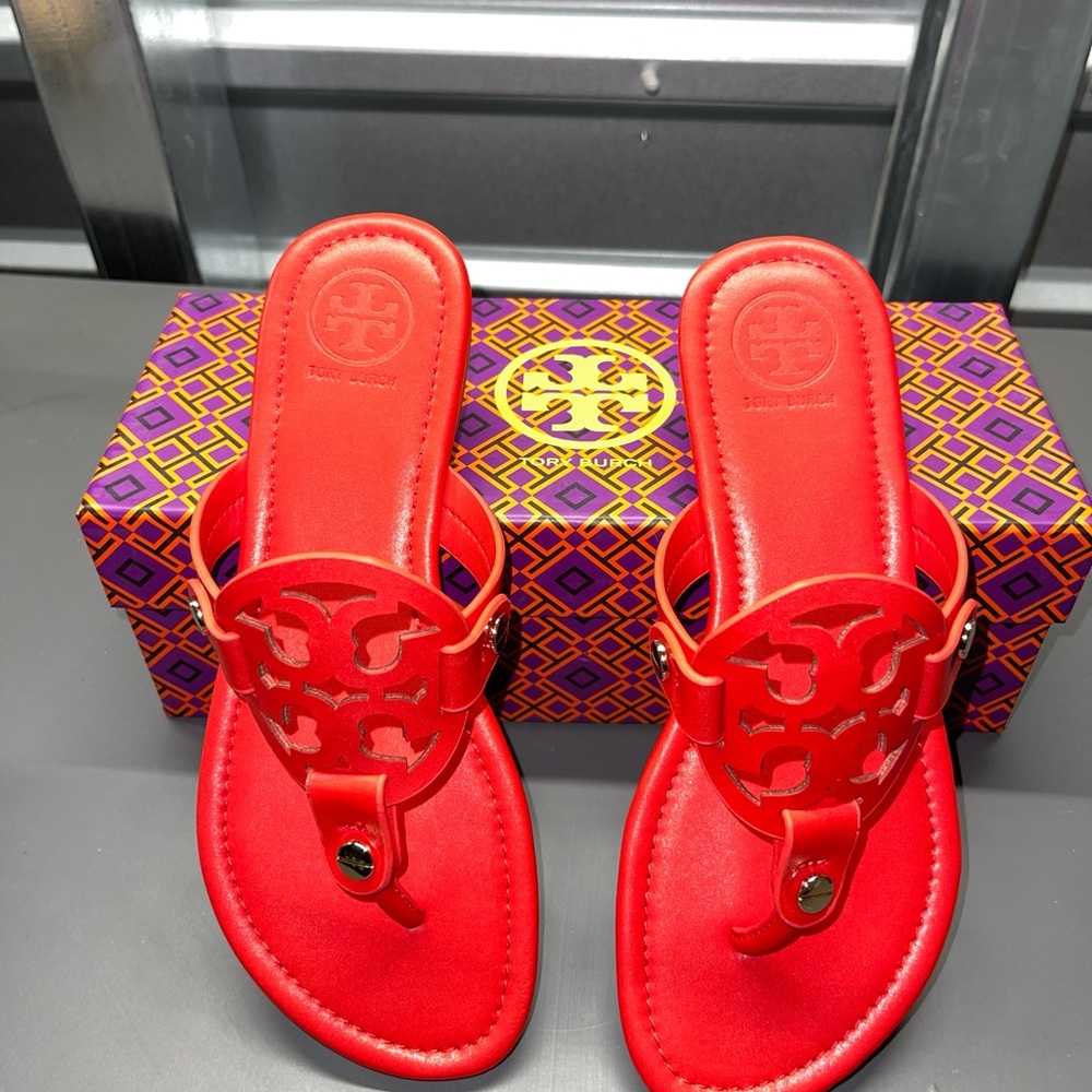 Tory Burch Red Sandals